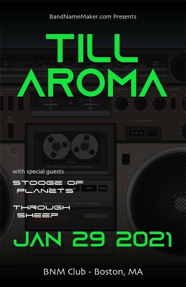 Randomly Generated Concert Flyer