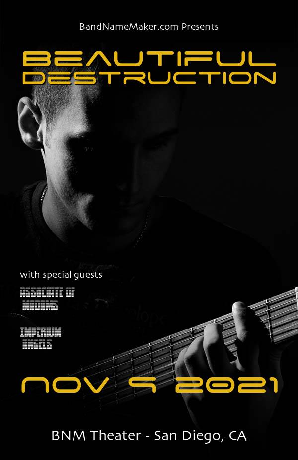 Randomly Generated Concert Flyer