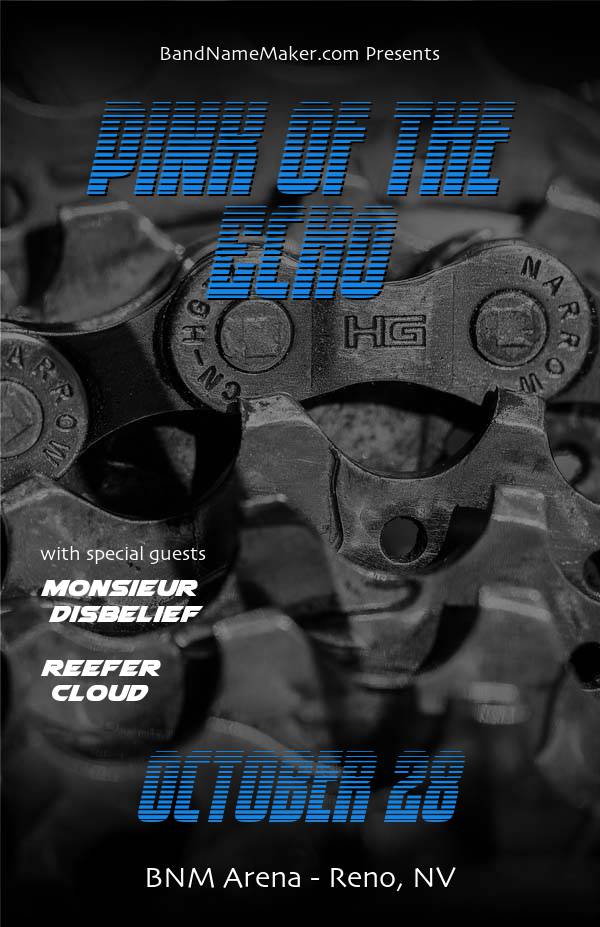 Randomly Generated Concert Flyer